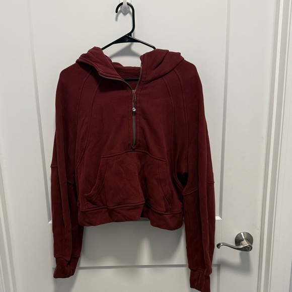 lululemon athletica Tops - Lululemon scuba  Half-Zip Hoodie